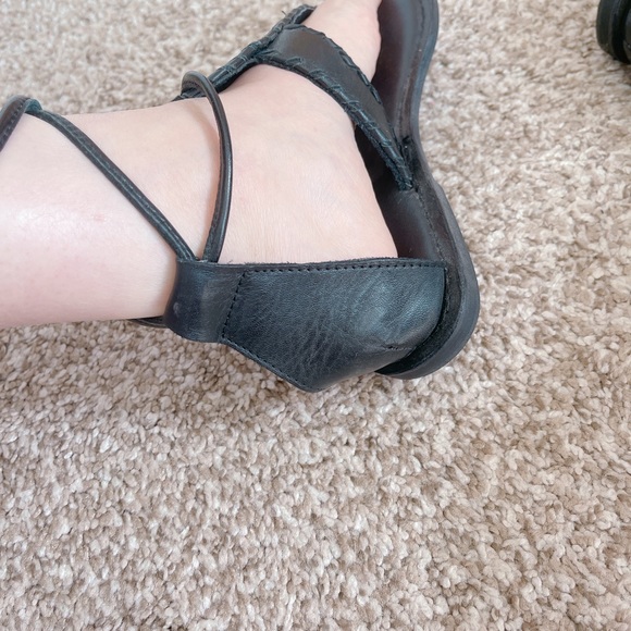 ASOS gladiator black floral red embroidered sandals made in India New - Picture 7 of 11